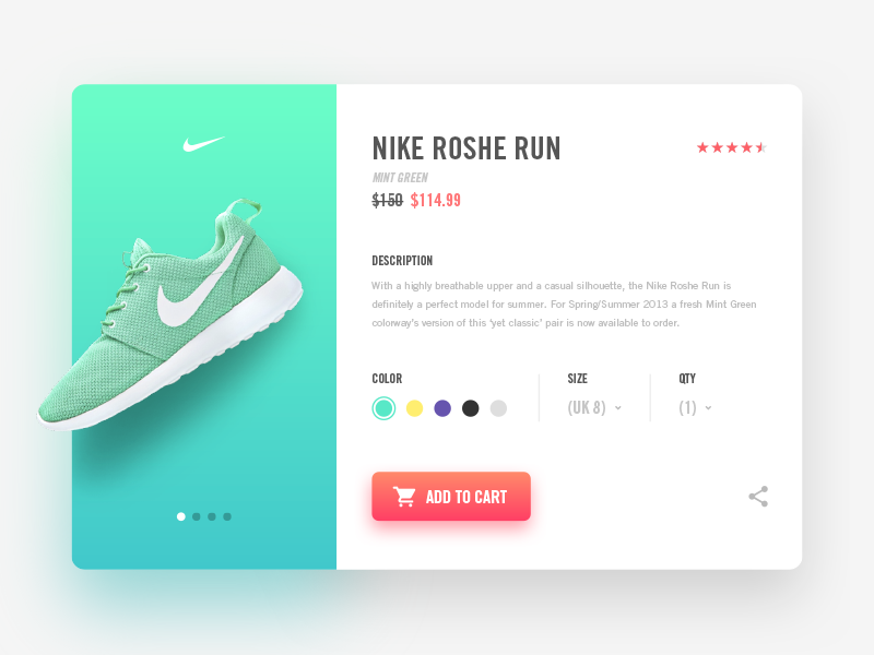 nike product page