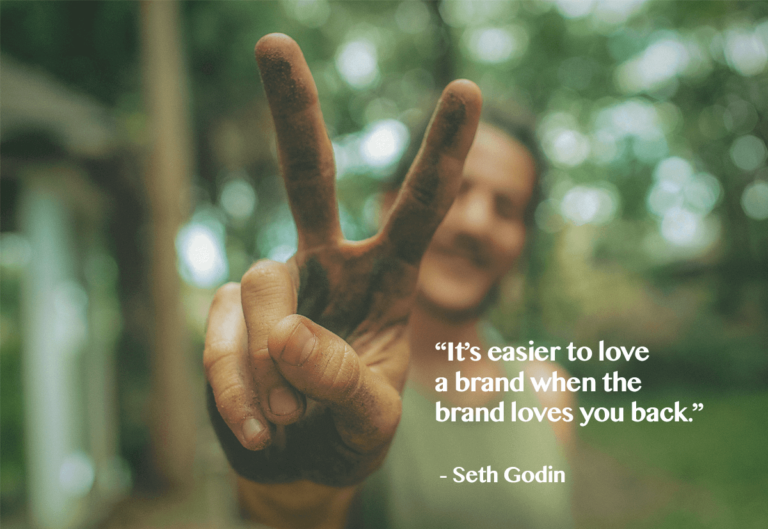 It's easier to love a brand when the brand loves you back. One of the best answers to, 'why invest in customer experience'.