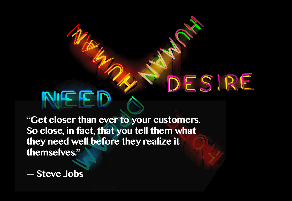 Steve Jobs on customer experience