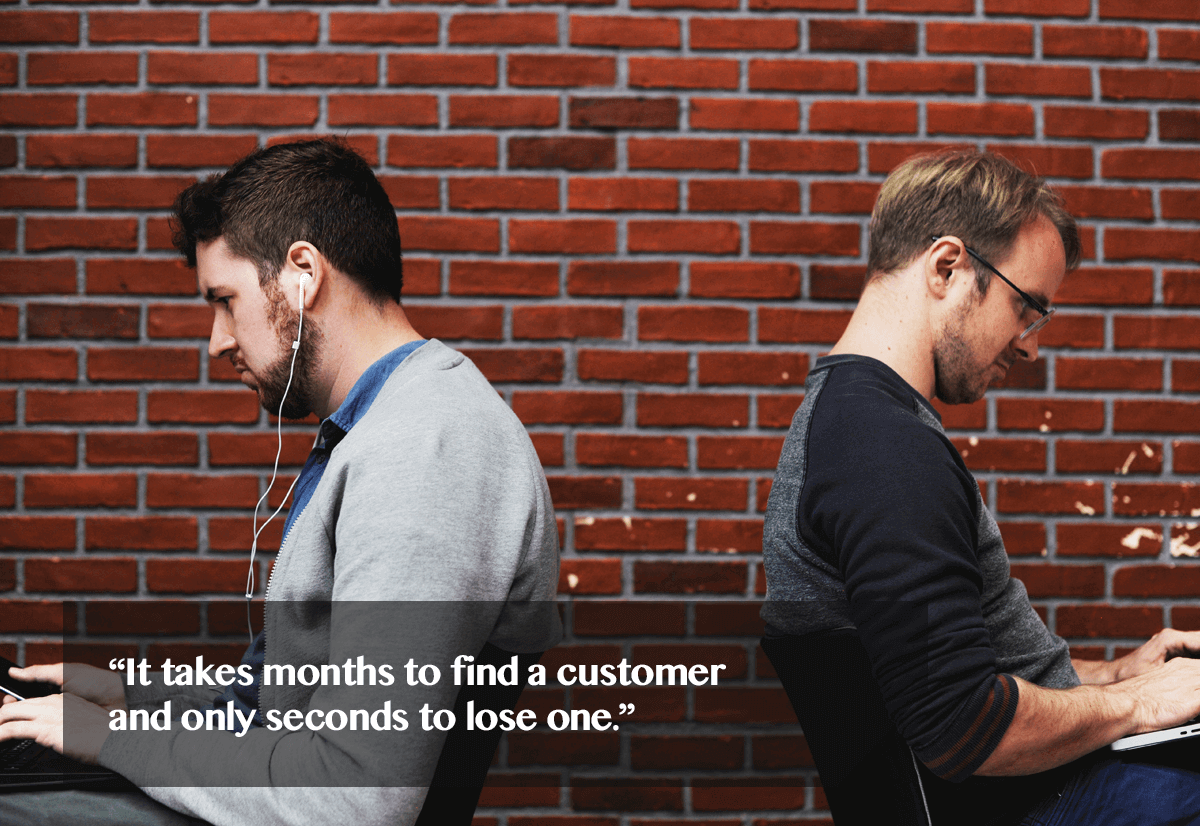 customer retention is not easy-quote