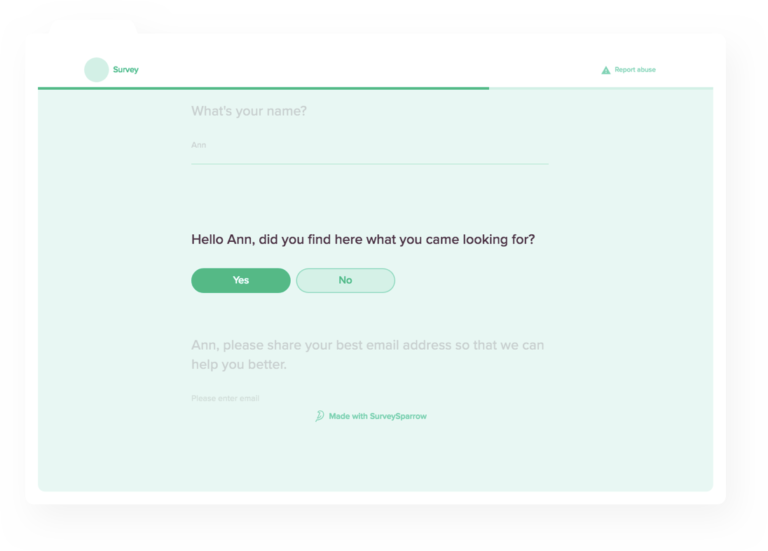 Conversational Forms for improved survey experience