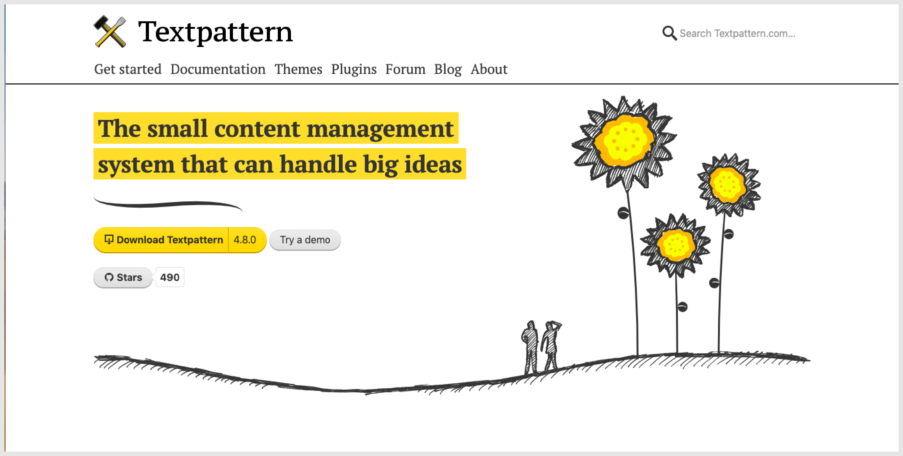 Textpattern is a free content management software.