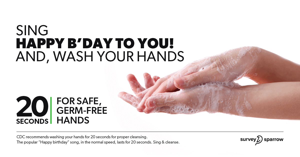 Wash your hands properly and often using soap and water. 