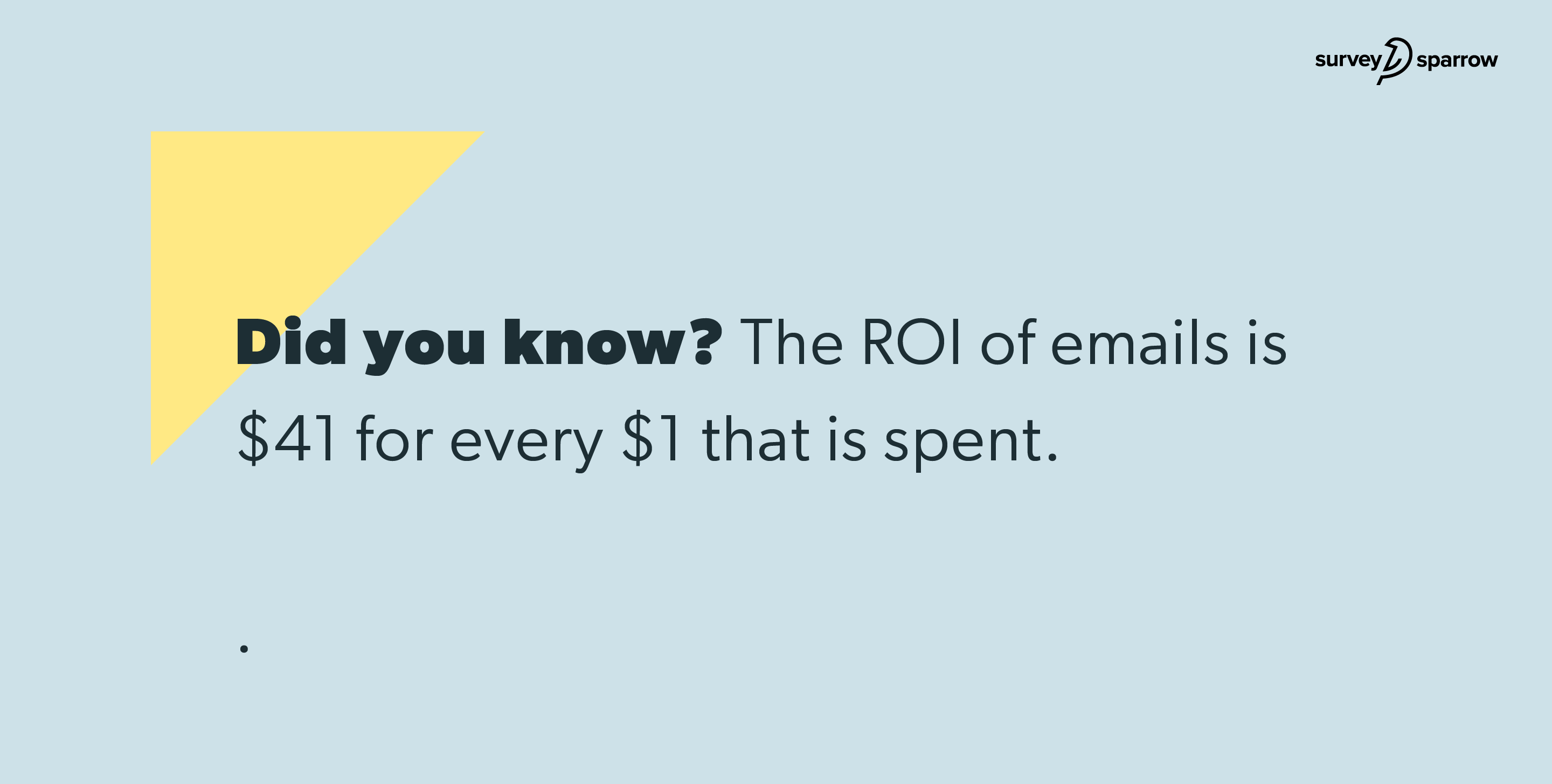 lead generation strategy - ROI of Emails