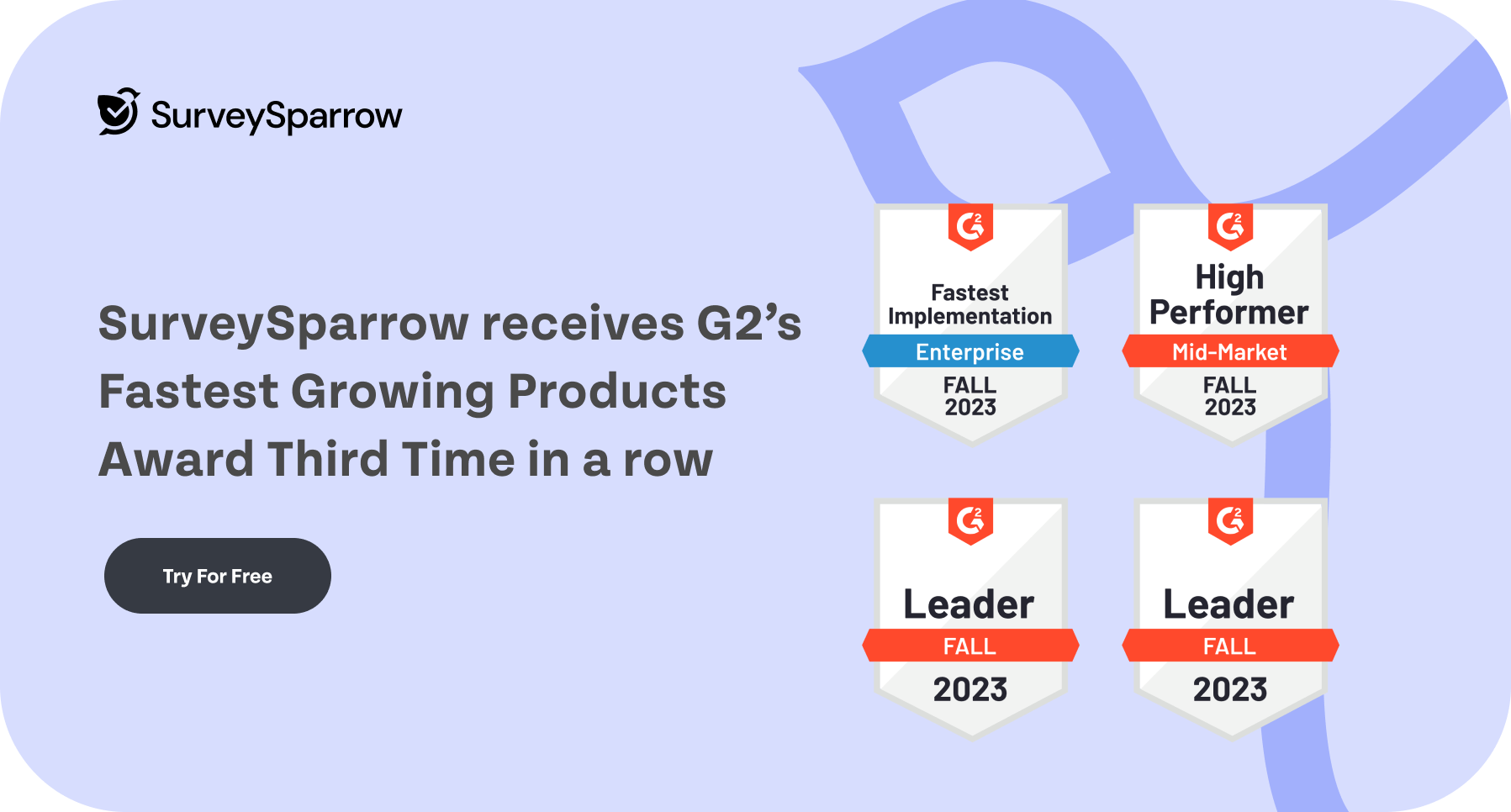 Success of SurveySparrow from G2 platform