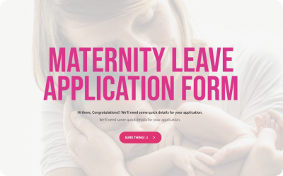 Maternity Leave Application Form Template