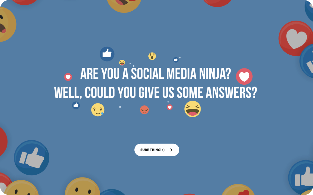 Social Media Questionnaire Template