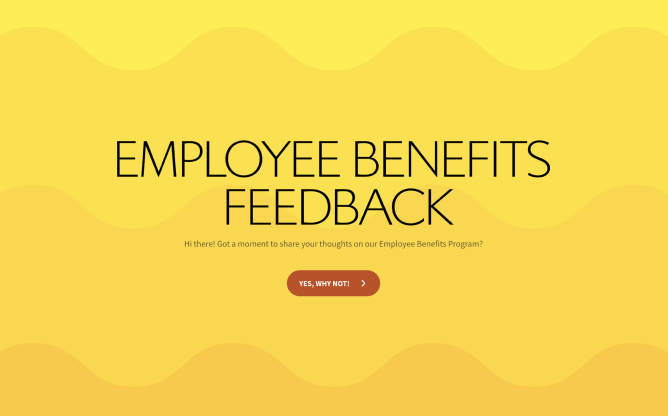 Employee Benefits Feedback Survey