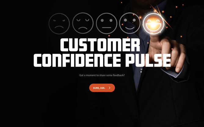 Customer Confidence Pulse Survey