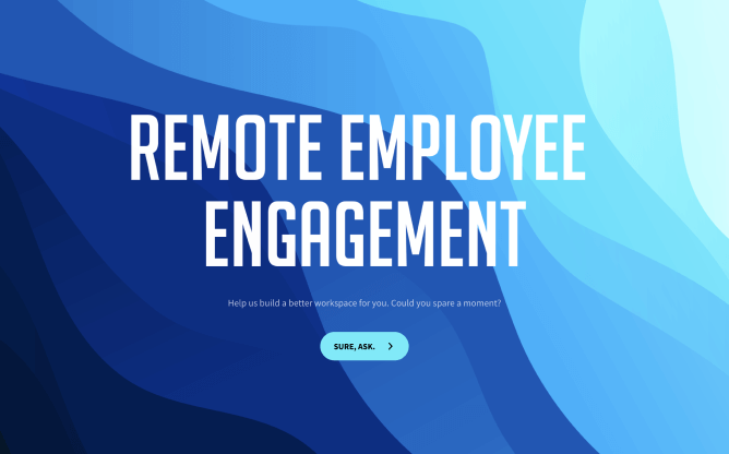 Remote Employee Engagement Survey Template