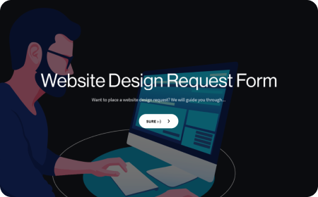 Website Design Request Form Template
