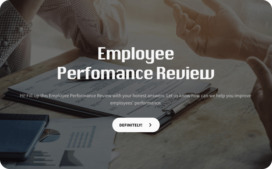 Employee Performance Review Form Template