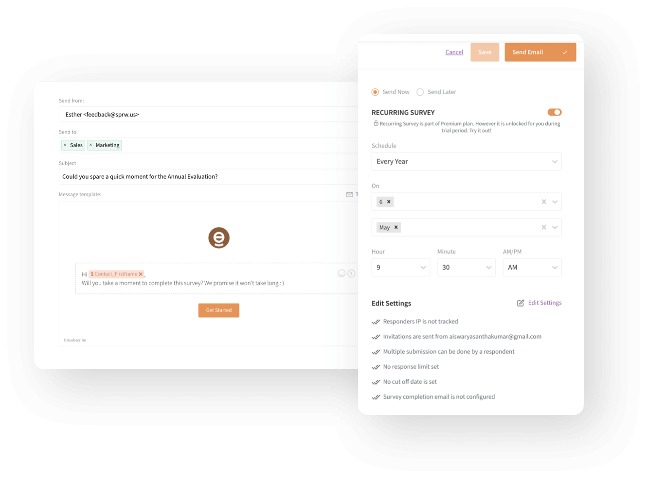 how to increase electronic survey response rates