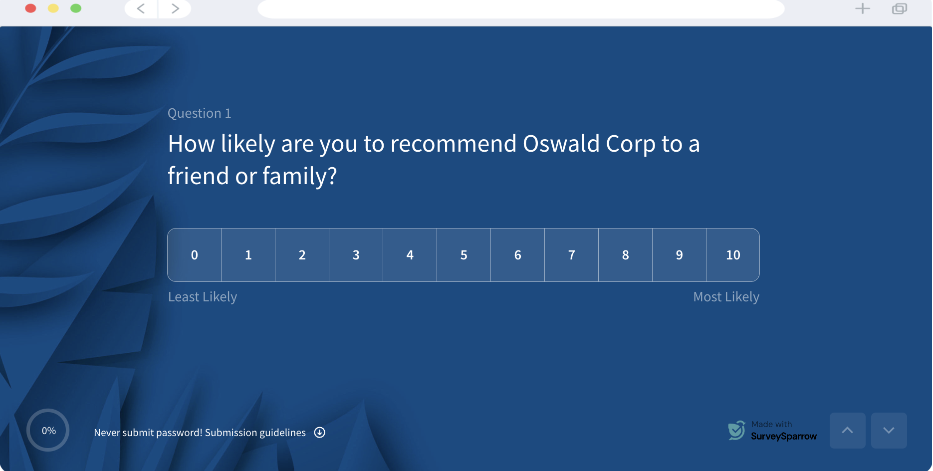  NPS Survey Template 