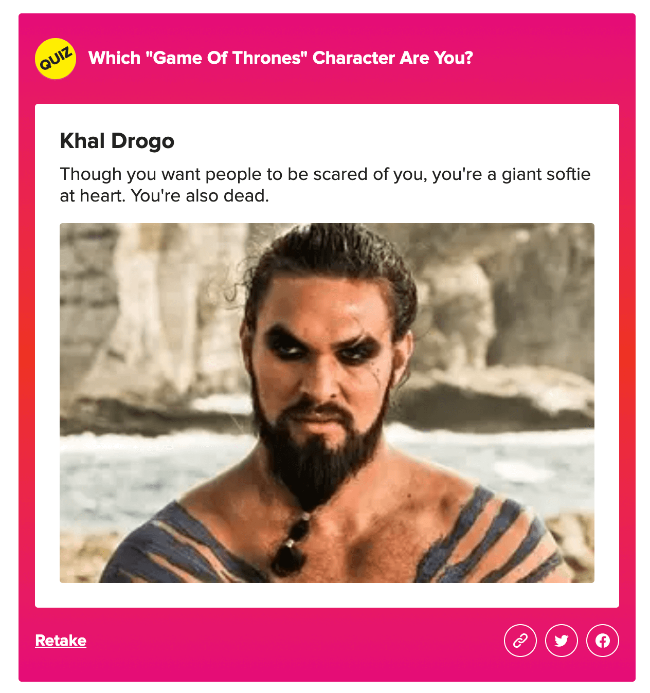 buzzfeed quiz example