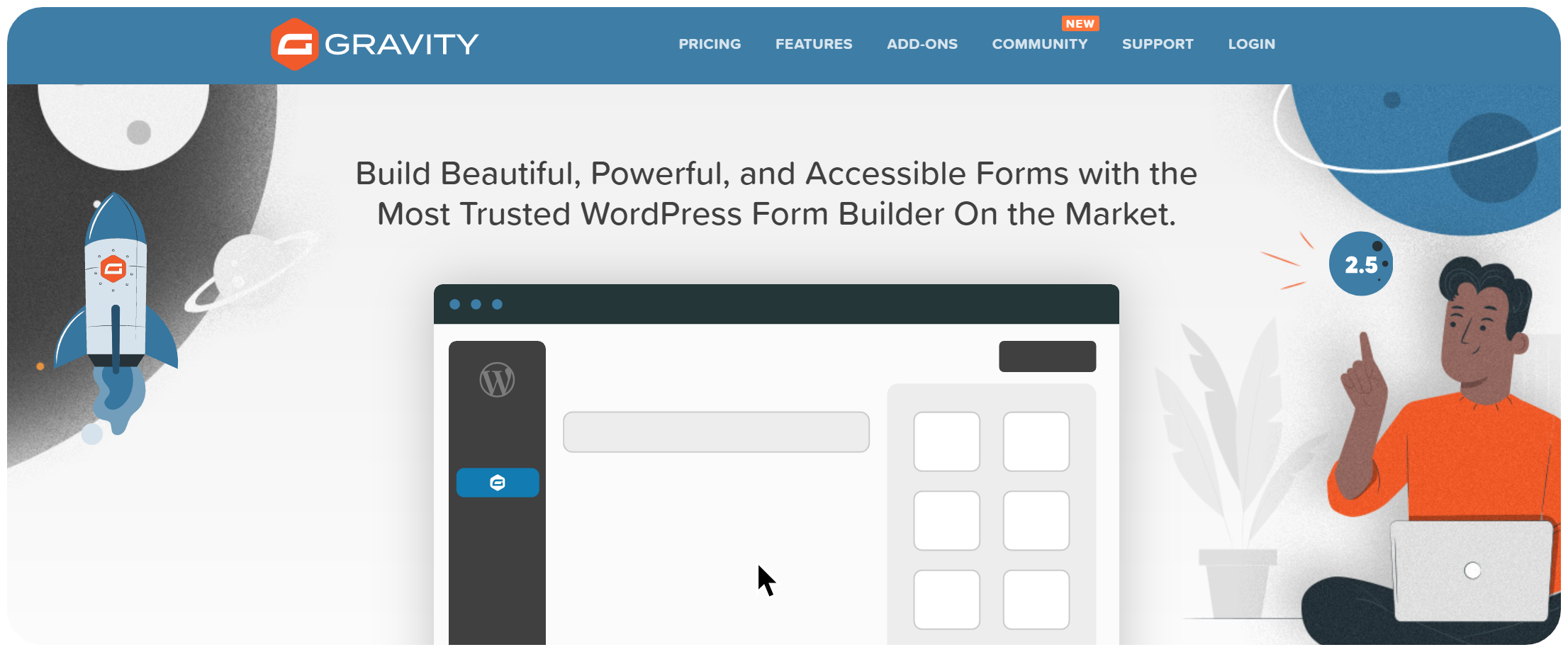 Gravity forms - WordPress form creator