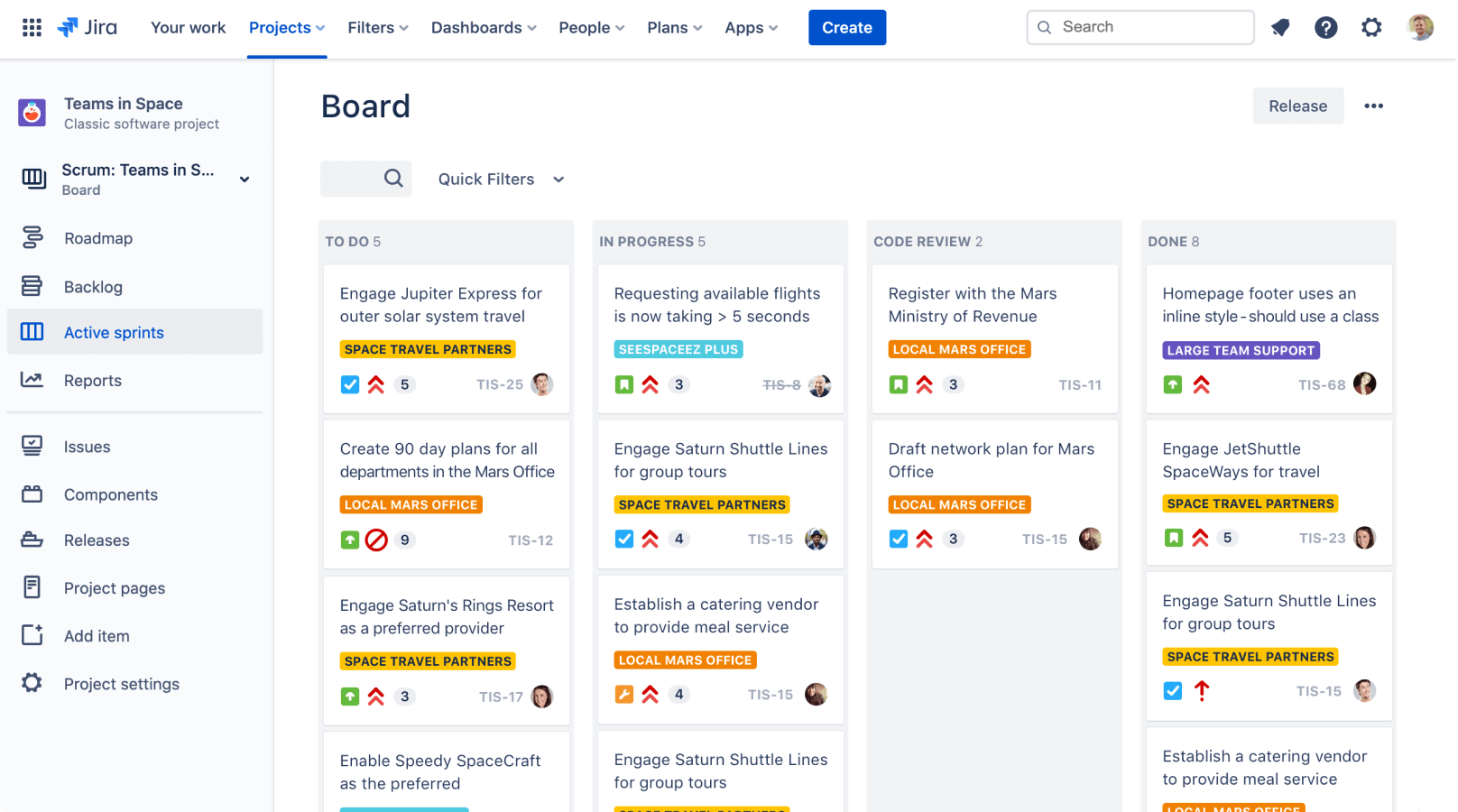 Agile tool for Atlassian users - JIRA