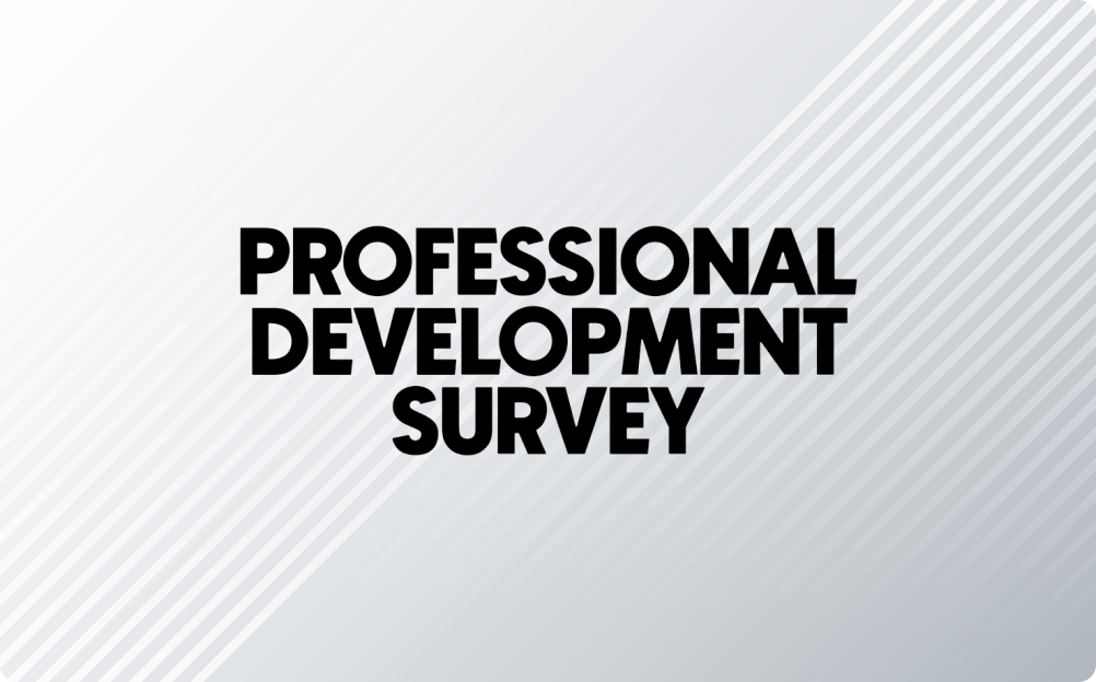 Employee Professional Development Survey Template