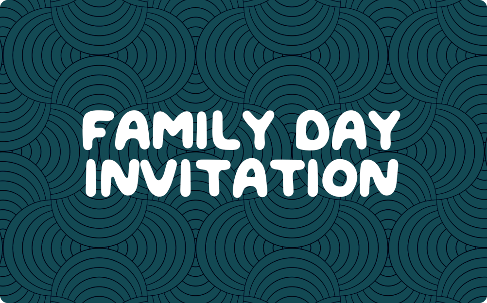 Family Day Invitation Template