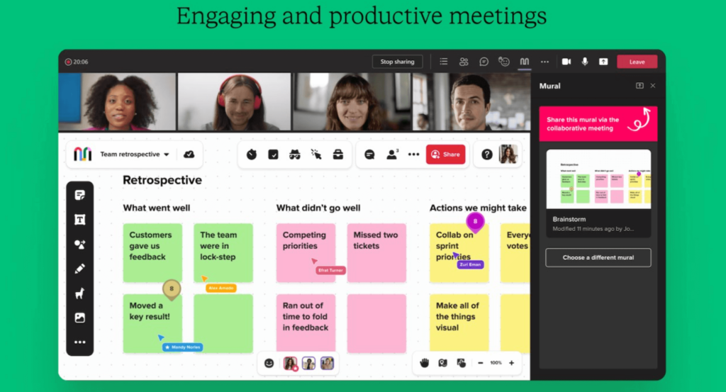 Microsoft Teams apps - Mural for remote collaboration