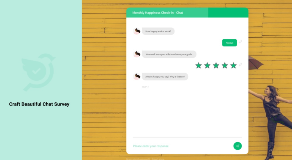 Microsoft Teams apps - SurveySparrow for surveys