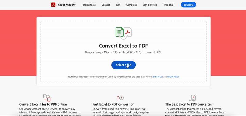 How to Convert Excel to PDF with Acrobat