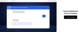 tenant satisfaction survey template