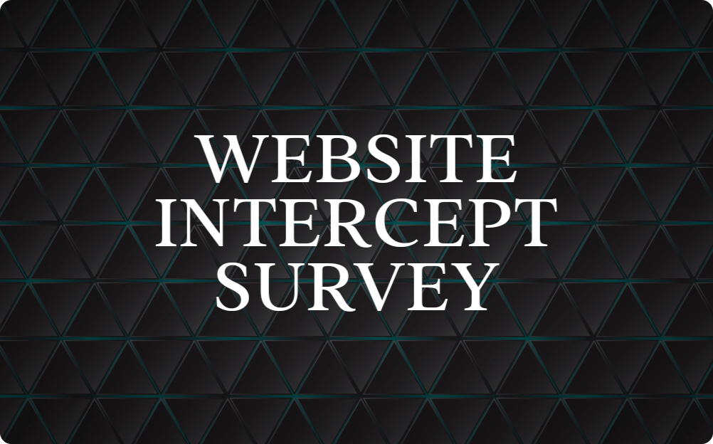 Website Intercept Survey Template