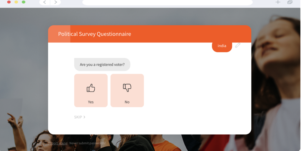 Political Image Question 50+ Essential Political Survey Questions | Free Customizable Template