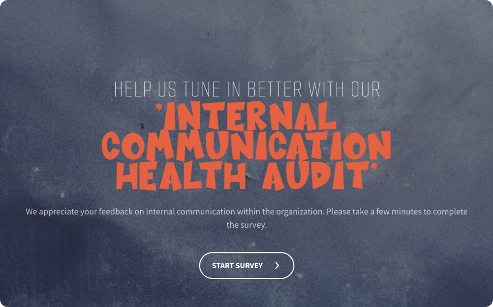  Internal Communication Survey Template 