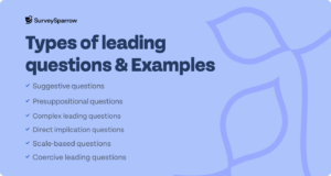 Types of Leading Questions