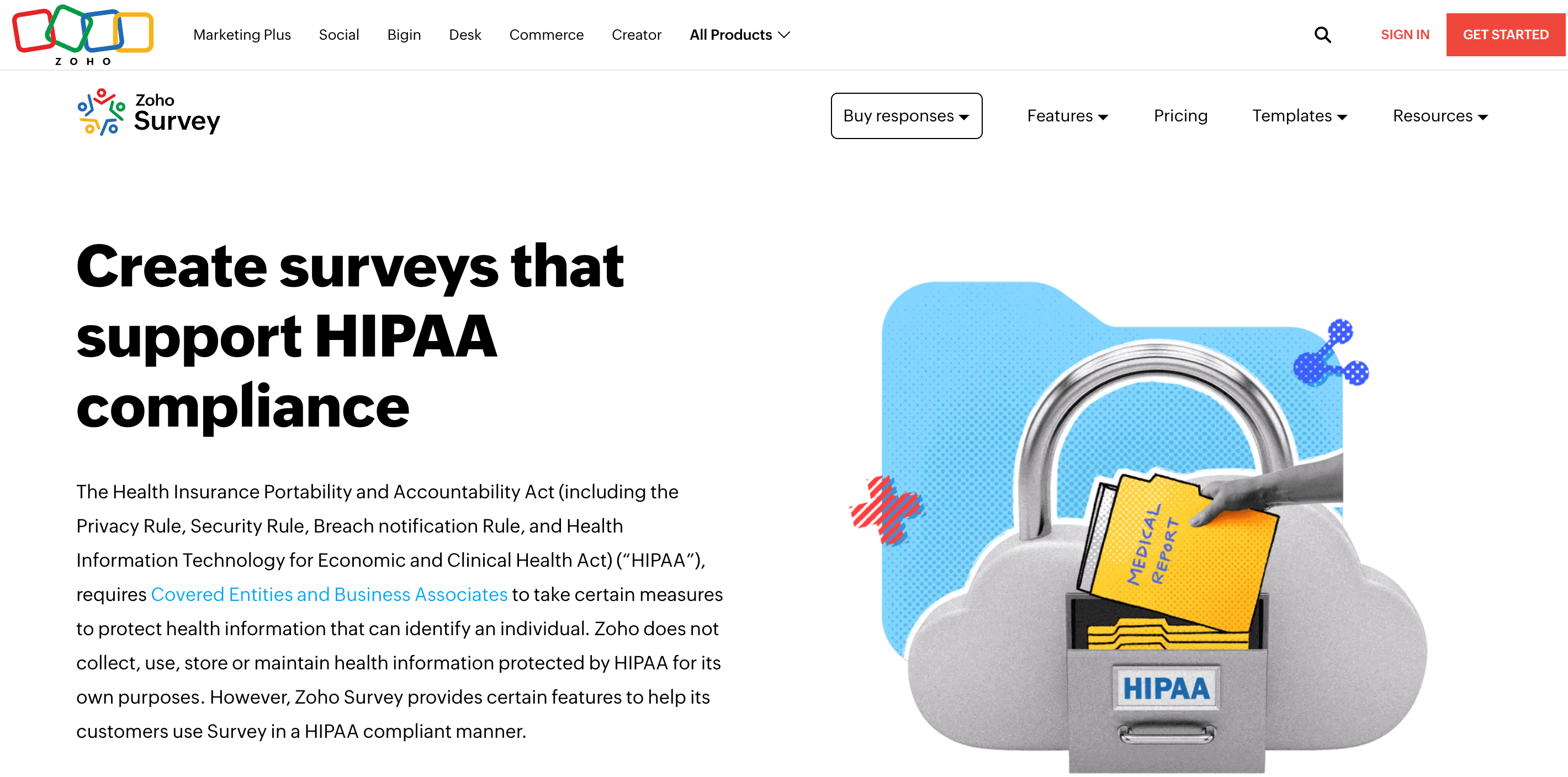 hipaa-compliant-forms-by-zoho-survey