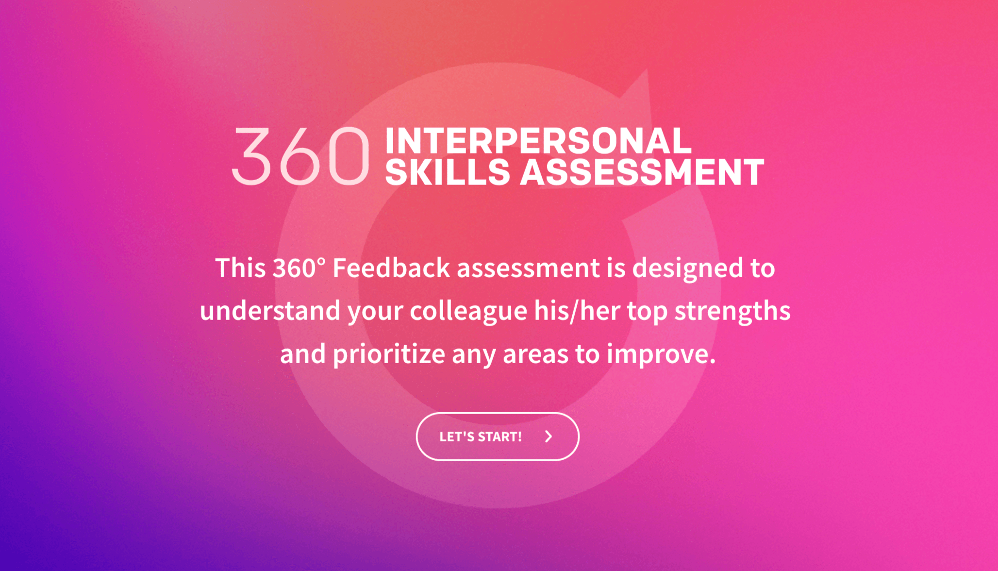 360 degree appraisal format: Interpersonal skills