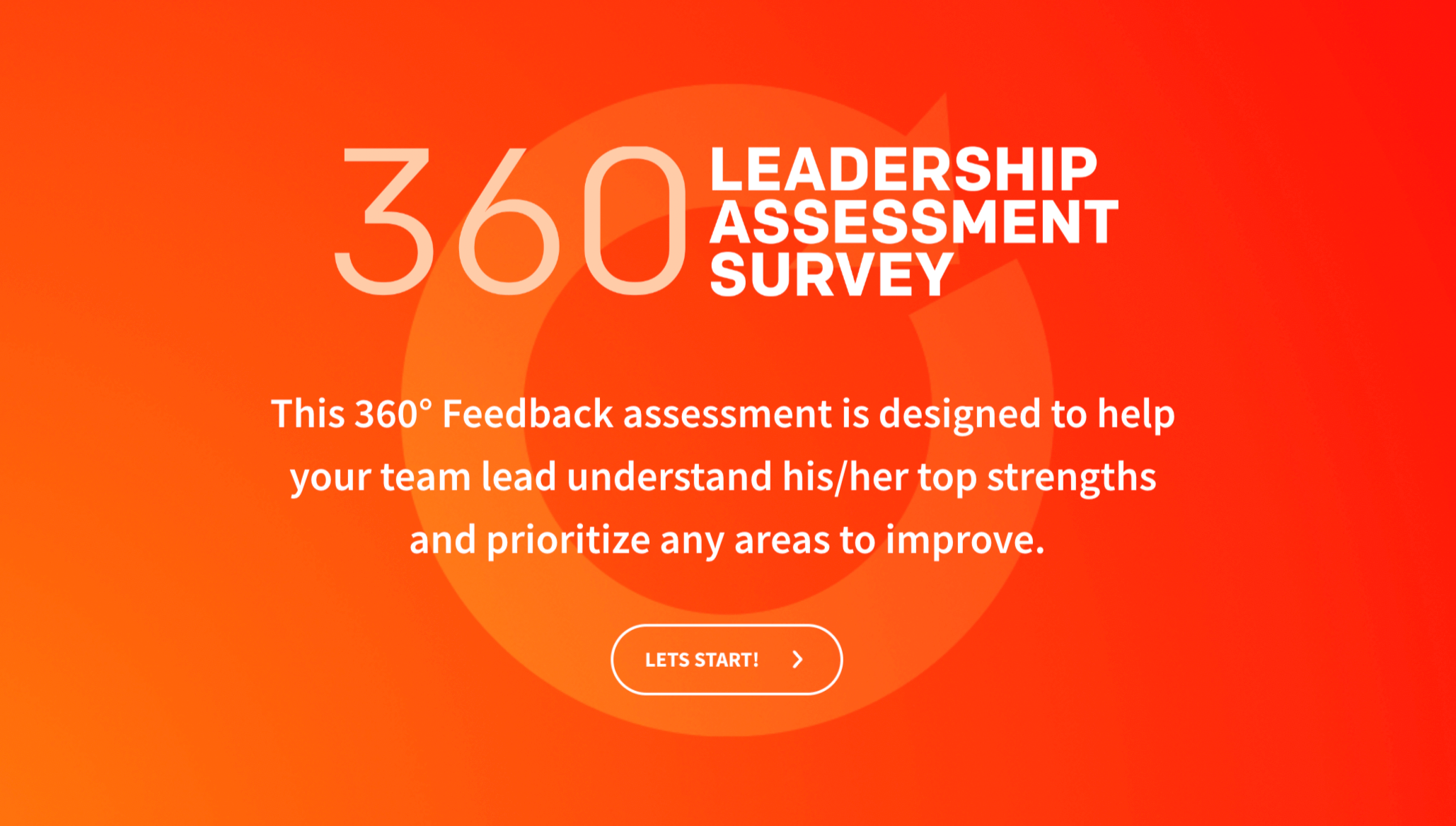 360 degree appraisal format: Leadership