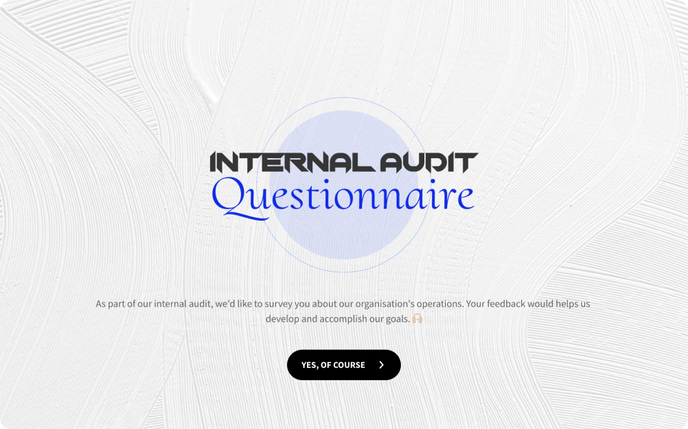 Information Security Risk Assessment Questionnaire Template