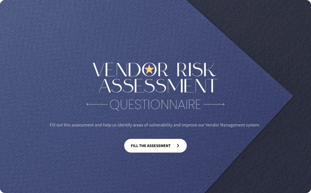 Investment Risk Assessment Questionnaire Template