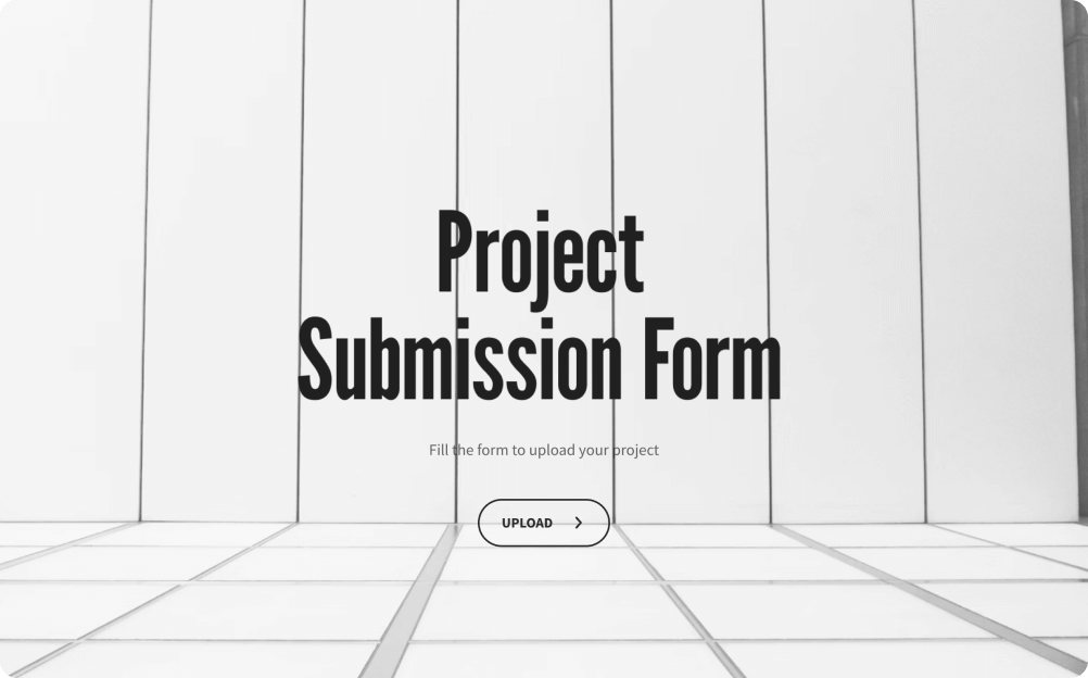 Project Submission Form Template