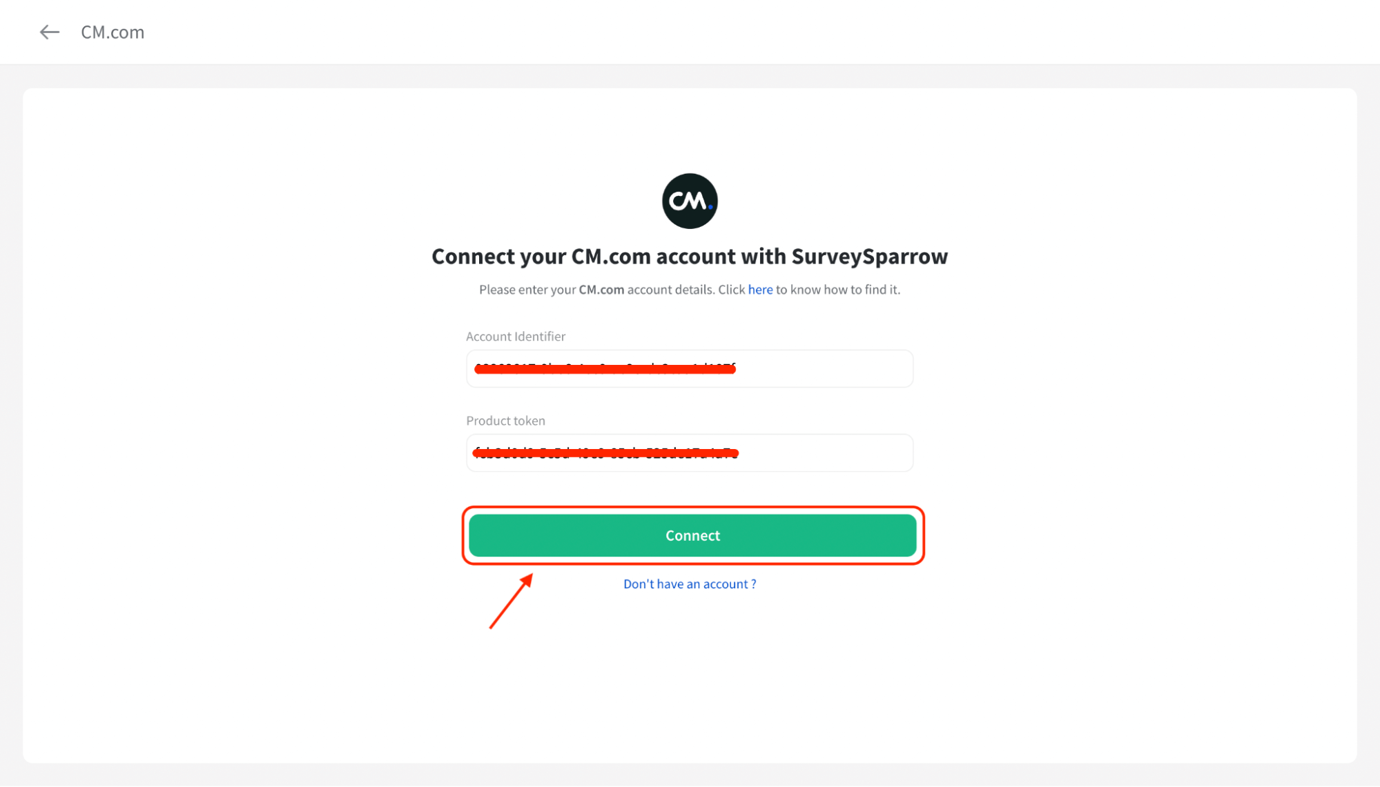 Connect your WhatsApp Business Provider account to enable WhatsApp surveys