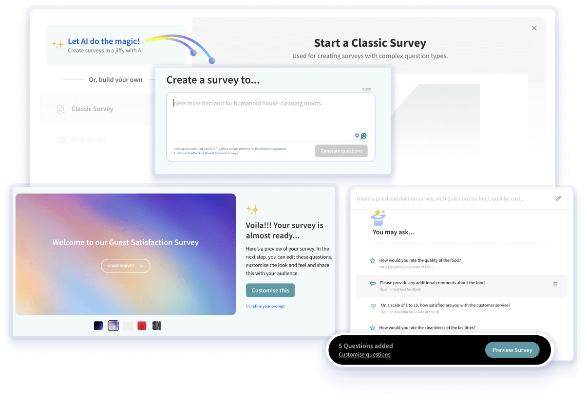 the-process-of-making-ai-surveys-with-surveysparrow