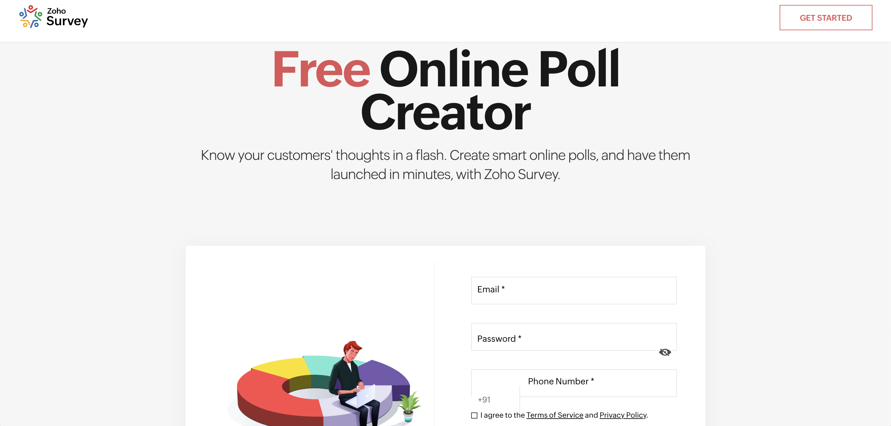 zoho survey poll maker