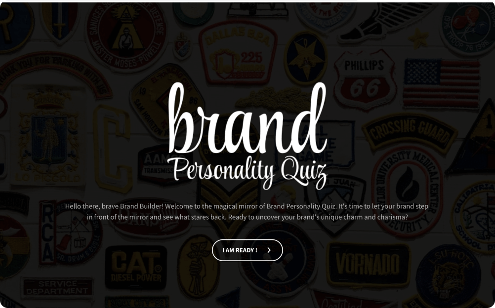 Brand Personality Quiz Template
