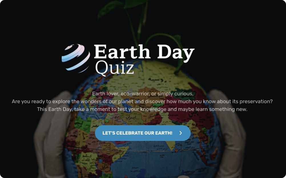 Earth Day Quiz Template