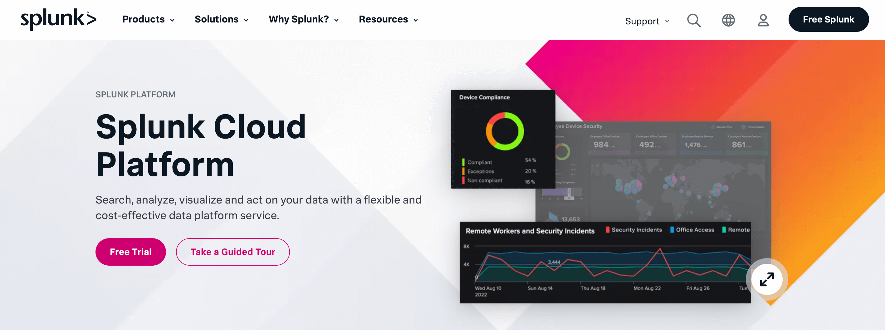 splunk-cloud-homepage