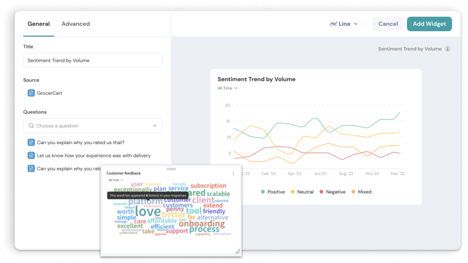 surveysparrow-sentiment-analysis-and-wordcloud-for-improving-net-promoter-score