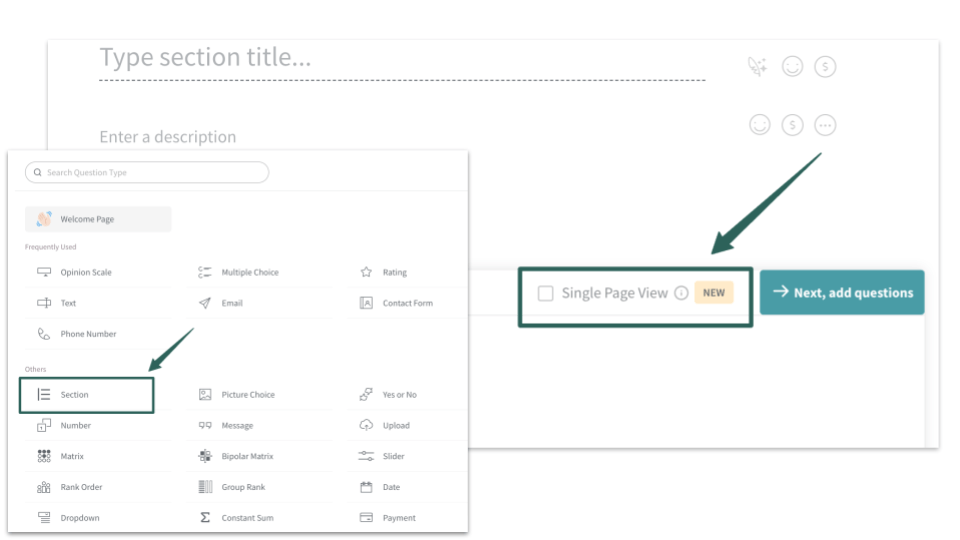 surveysparrow-single-page-forms