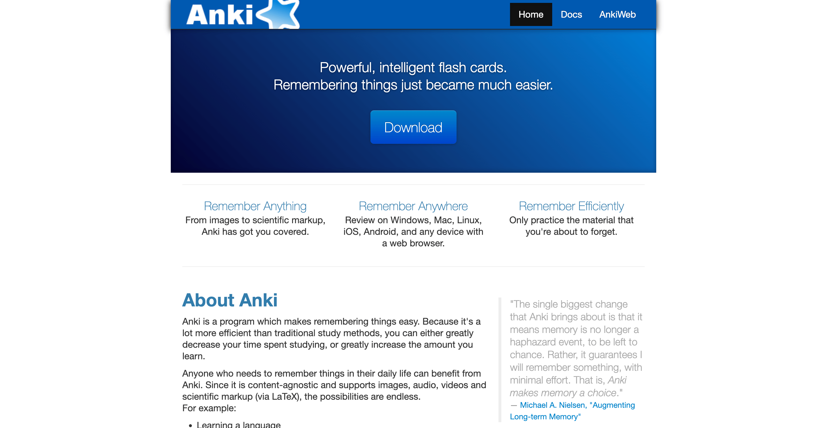 anki-homepage