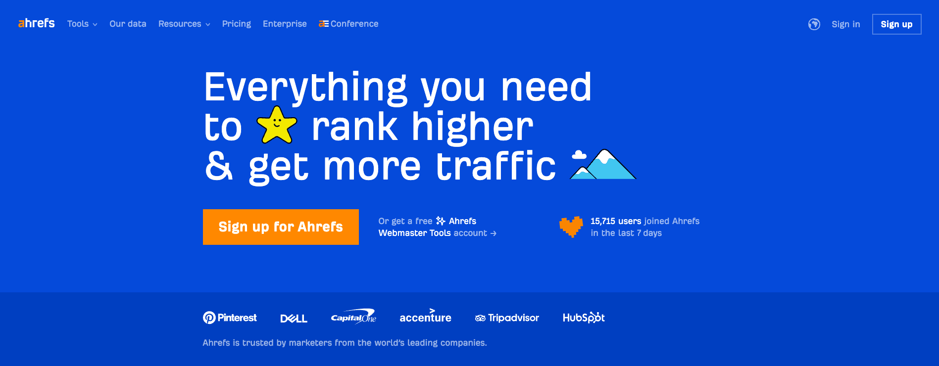 Keyword resaerch and competitor analysis tool - ahrefs